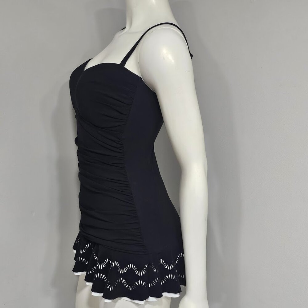 Profile By Gottex Tutti Frutti Bandeau Swimdress NWOT - Picture 3 of 11